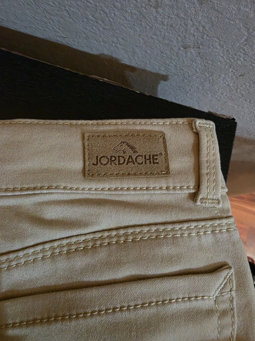 Jordache Cream Skinny Jeans